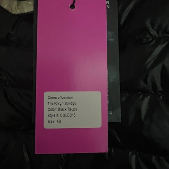 Knightsbridge Reversible lightweight 2- in-1 down Coat. NWT. - Picture 5 of 6